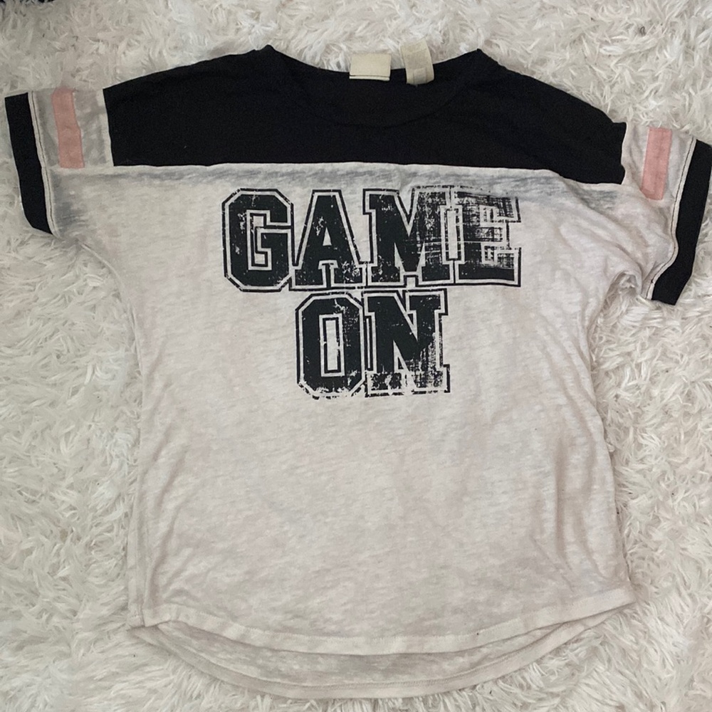 Size-Kids Large. Game on T-Shirt.